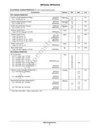 MPS2222ARLRP Datasheet Page 2