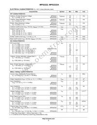 MPS2222RLRM Datasheet Page 2