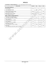 MPS4124G Datasheet Page 2