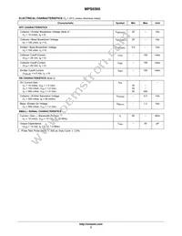 MPS6560G Datasheet Page 2