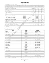 MPSA14 Datasheet Page 2