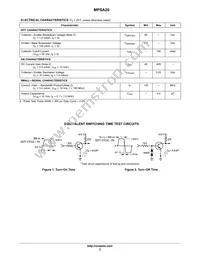 MPSA20G Datasheet Page 2