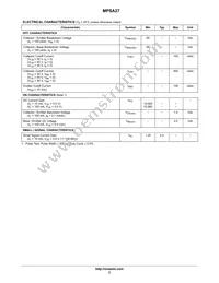 MPSA27 Datasheet Page 2