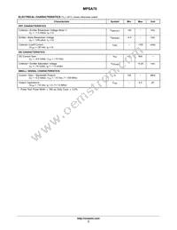 MPSA70RLRMG Datasheet Page 2
