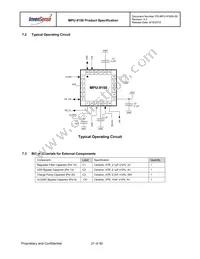 MPU-9150 Datasheet Page 21