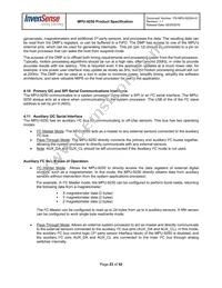 MPU-9250 Datasheet Page 23