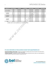 MPU150-3300G Datasheet Page 8