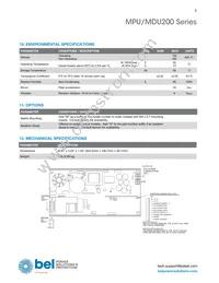 MPU200-1024G Datasheet Page 5