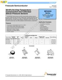 MPX2050GSX Datasheet Cover