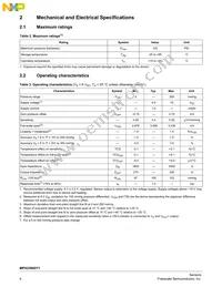 MPX2301DT1 Datasheet Page 4