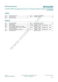 MPX4250D Datasheet Page 13