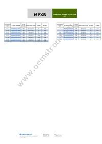 MPX456K305RB Datasheet Page 4