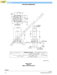 MPX5010DP1 Datasheet Page 20