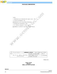 MPX5010DP1 Datasheet Page 22
