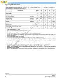 MPX5500D Datasheet Page 2