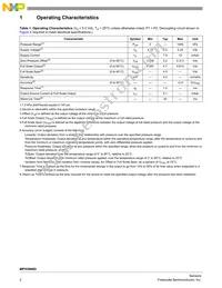 MPX5999D Datasheet Page 2