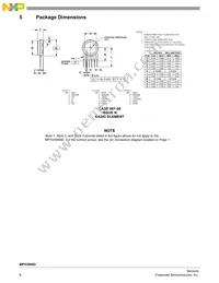 MPX5999D Datasheet Page 6