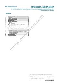 MPXAZ4250AC6T1 Datasheet Page 16