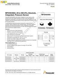 MPXH6300A6T1 Datasheet Cover
