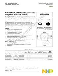 MPXHZ6400A6T1 Datasheet Cover