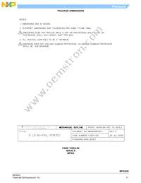 MPXV2202GC6U Datasheet Page 17