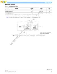 MPXV4115V6U Datasheet Page 3