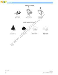 MPXV5050GC6T1 Datasheet Page 2