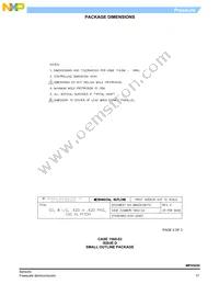 MPXV5050GC6T1 Datasheet Page 17