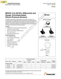 MPXV53GC7U Datasheet Cover