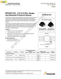 MPXV6115VC6T1 Datasheet Cover