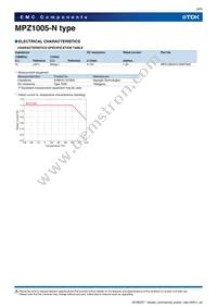 MPZ1005AFZ100NT000 Datasheet Page 6