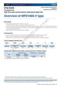 MPZ1005AFZ300VT000 Datasheet Page 3