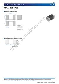 MPZ1608S221ATD25 Datasheet Page 6