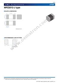 MPZ2012S102JTD25 Datasheet Page 6