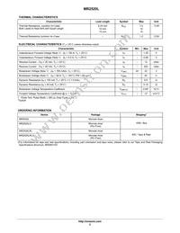 MR2520LRLG Datasheet Page 2