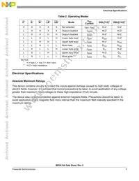 MR2A16ATS35CR Datasheet Page 3