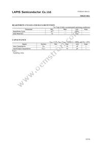 MR44V100AMAZAATL Datasheet Page 15