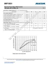 MRF10031 Datasheet Page 2