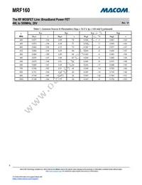 MRF160 Datasheet Page 8