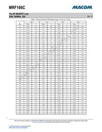 MRF166C Datasheet Page 7