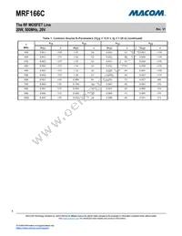 MRF166C Datasheet Page 8