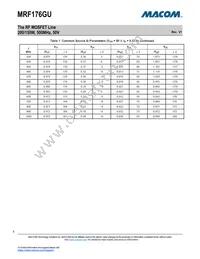 MRF176GV Datasheet Page 9