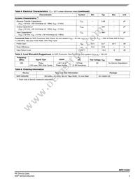 MRF1K50HR5 Datasheet Page 3