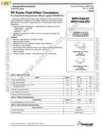 MRF21030LR3 Datasheet Cover