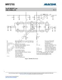 MRF275G Datasheet Page 3