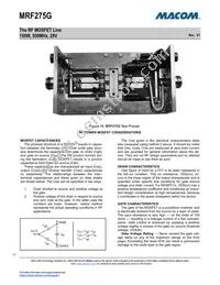 MRF275G Datasheet Page 17