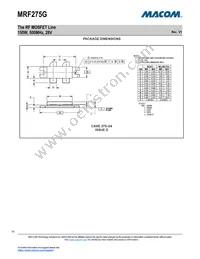 MRF275G Datasheet Page 19