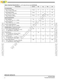 MRF281ZR1 Datasheet Page 2