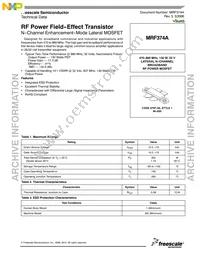 MRF374A Datasheet Cover