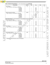 MRF377HR3 Datasheet Page 3